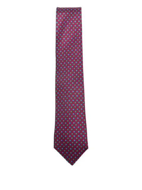 Errico Formicola floral polka-dot tie