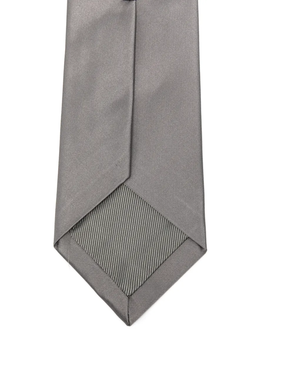 Errico Formicola Silk Tie In Gray