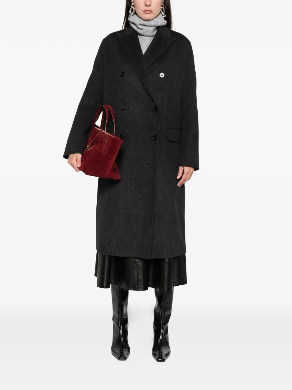 Paltò Arianna double-breasted wool coat | Double Breasted & Peacoats | Image 2