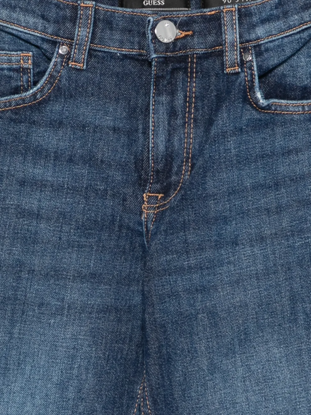 Guess Five-pocket Trousers In Blue