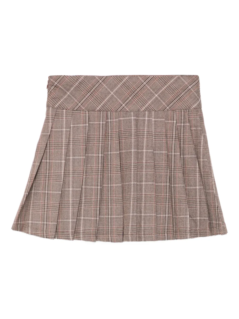 guess kids pleated tartan-pattern skirt | Casual Skirts | Image 2