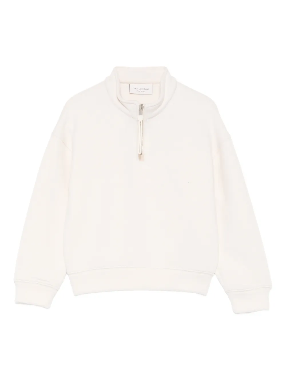 YES LONDON sudadera con cierre en el cuello | neutro | Image 1