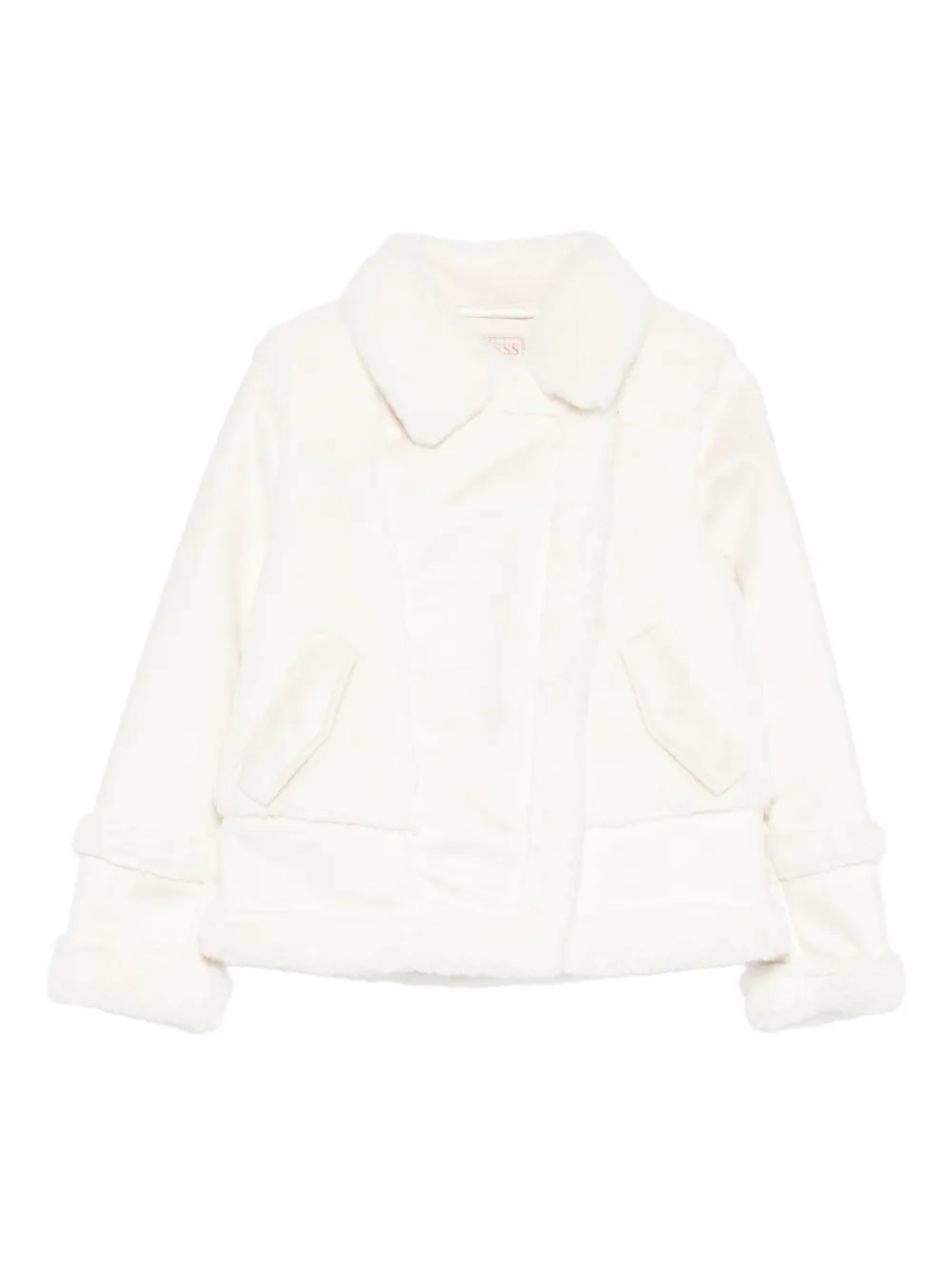 guess kids long-sleeve jacket | Neutrals | Image 1