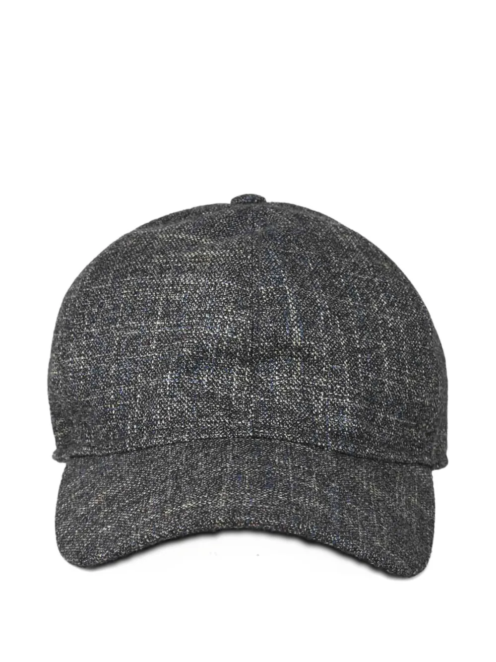 Borsalino textured baseball cap Grijs