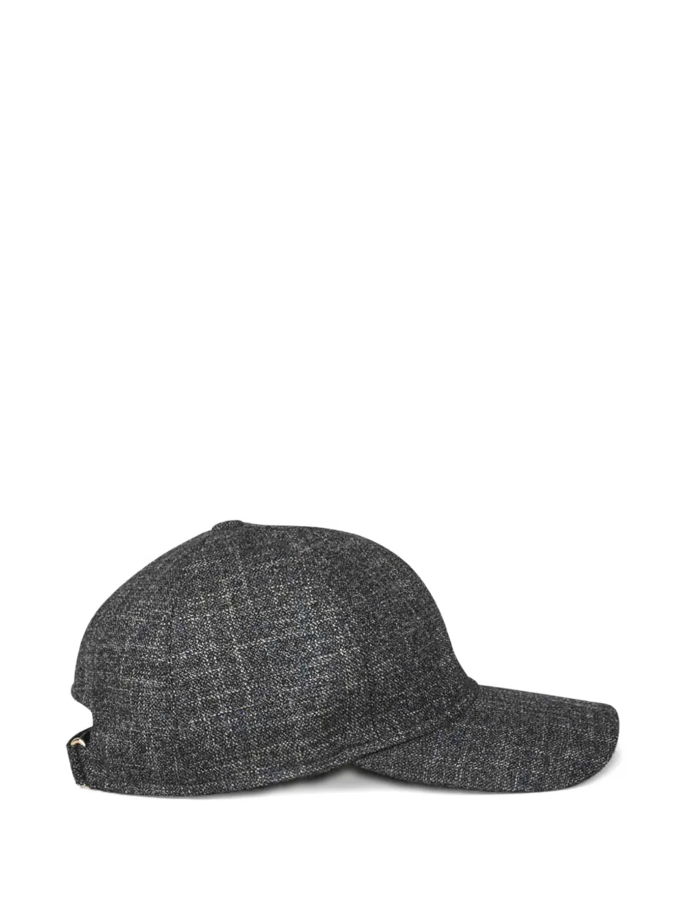 Borsalino textured baseball cap - Grijs