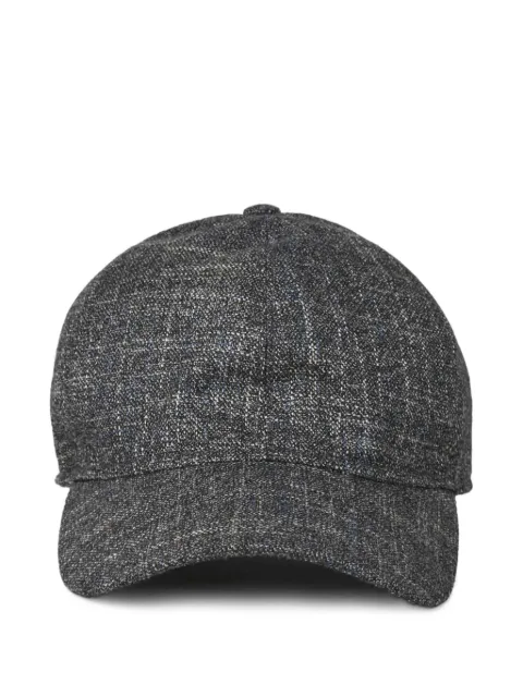 Borsalino textured baseball cap