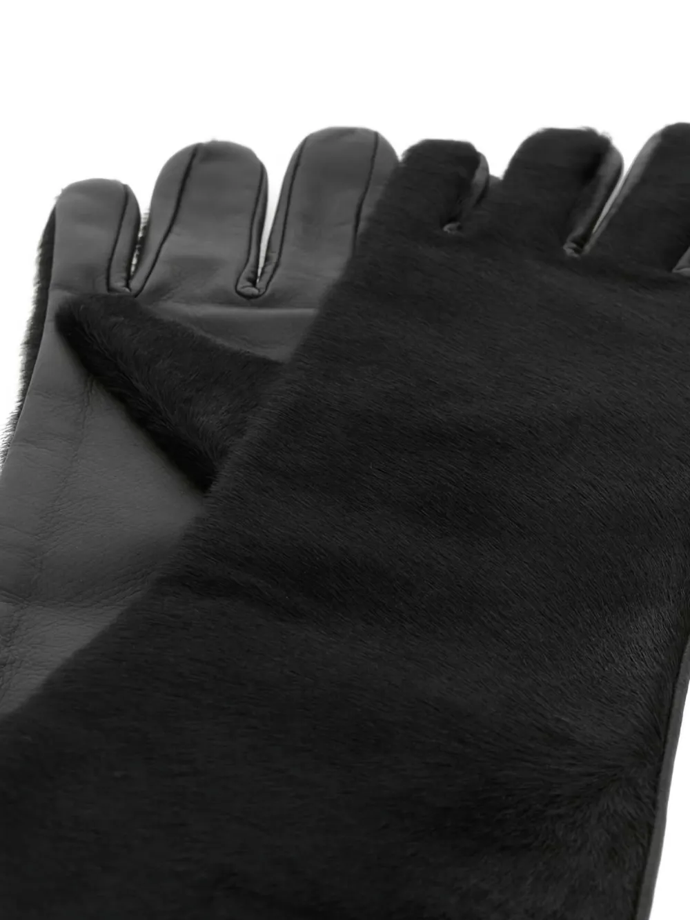 Loulou De Saison Edna Gloves In Black