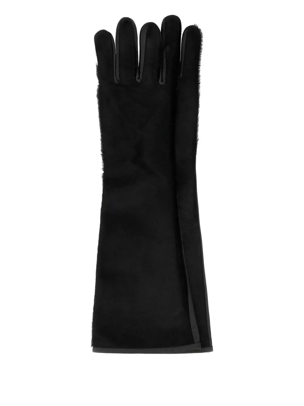 Loulou De Saison Edna Gloves In Black