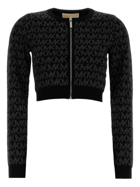 Michael Michael Kors logo-jacquard cardigan