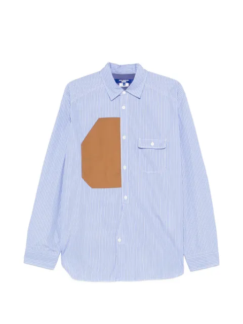 Junya Watanabe MAN panelled striped shirt
