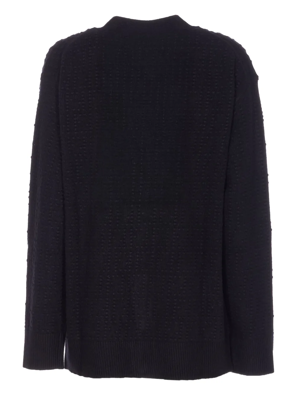  Fendi V-neck Cardigan - Black 