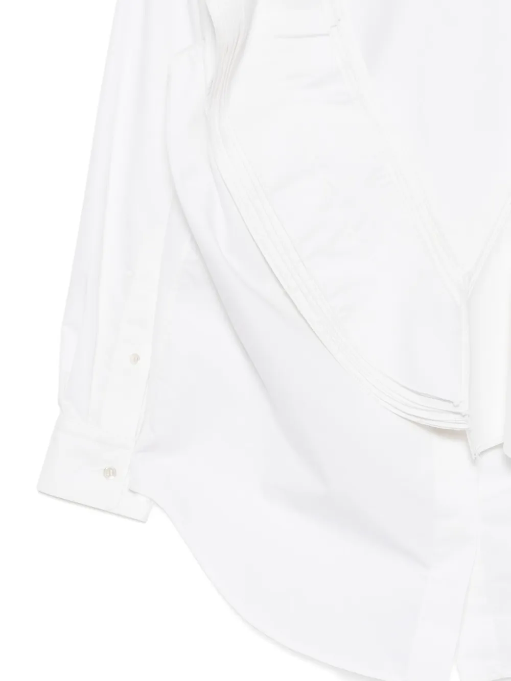 Toga Layered Blouse In White
