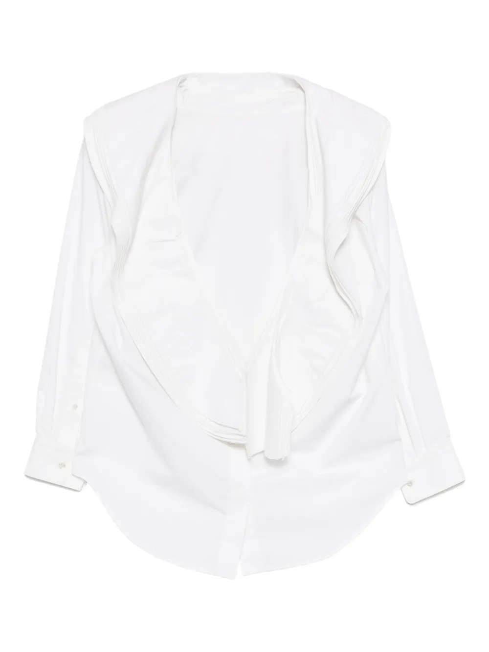 Toga Bluse im Layering-Look | Nude | Image 1