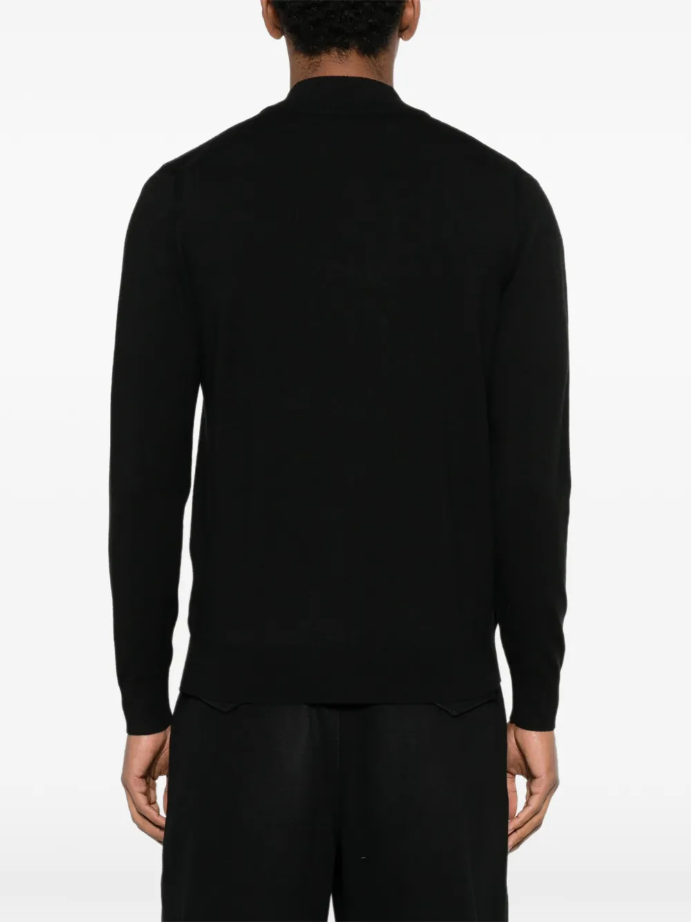 Diktat Zip-fastening Cardigan In Black