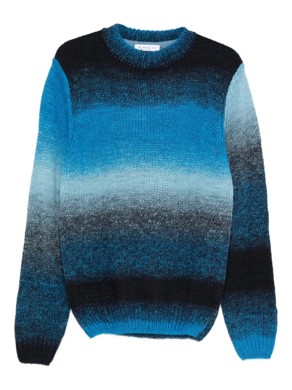 Manuel Ritz striped-pattern sweater | Blue | Image 1