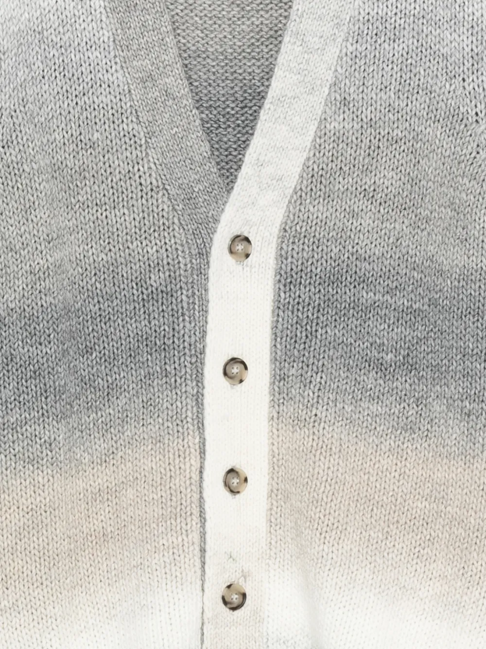 Manuel Ritz Vest met ombré-effect Grijs