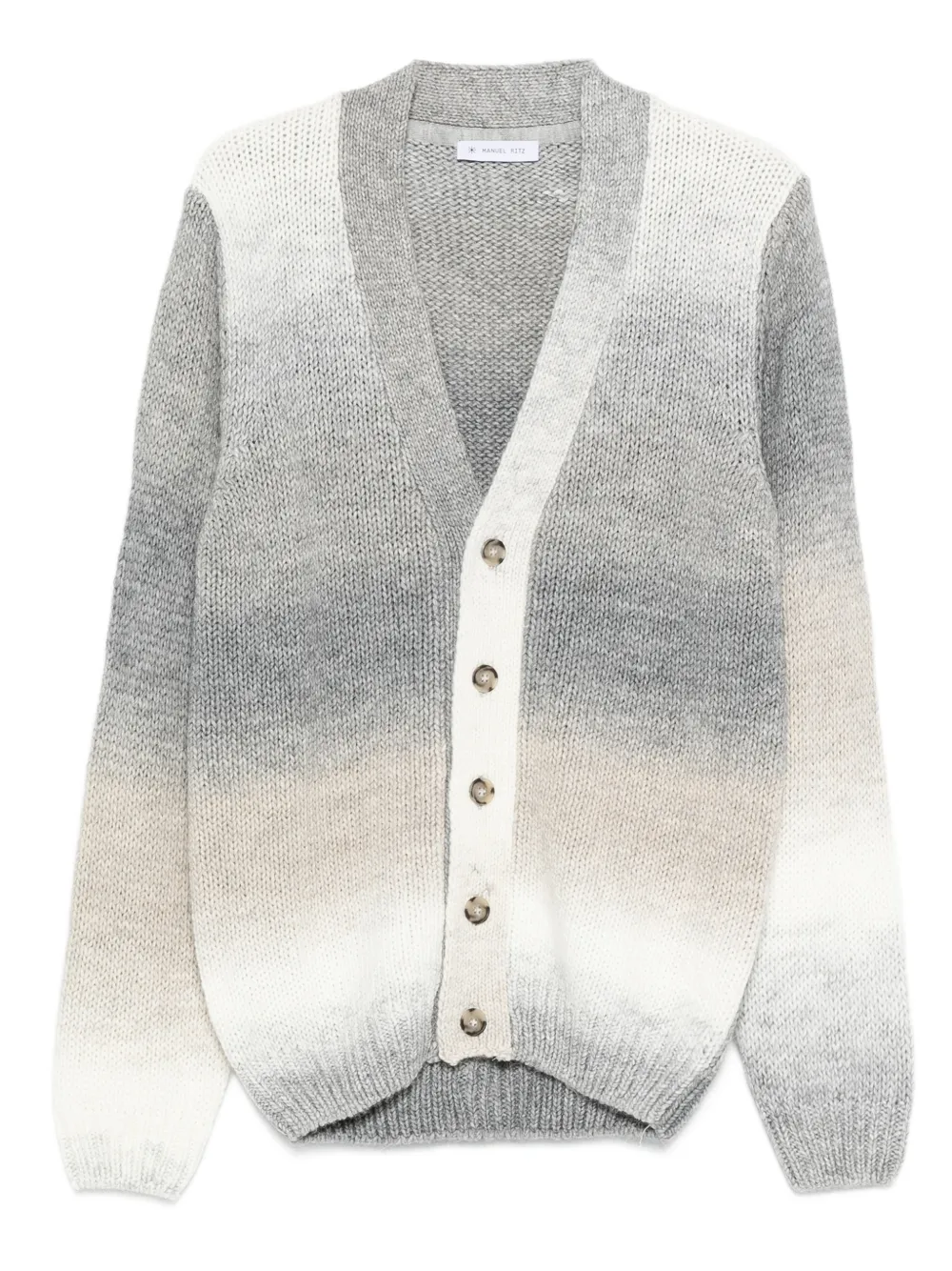Manuel Ritz ombre-effect cardigan | Grey | Image 1