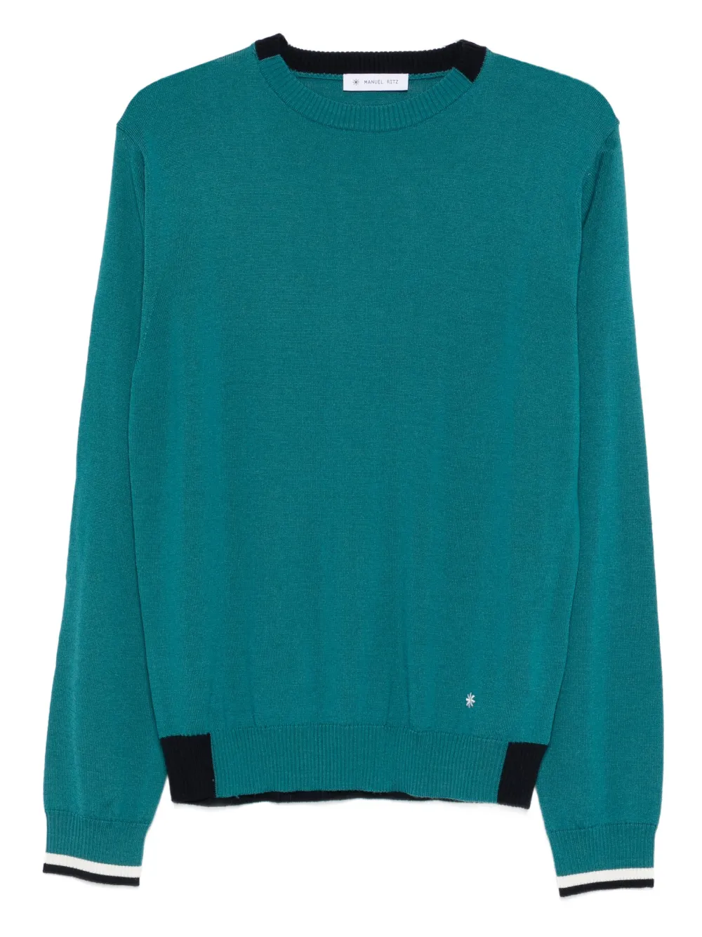 Manuel Ritz ribbed crewneck sweater | Green | Image 1