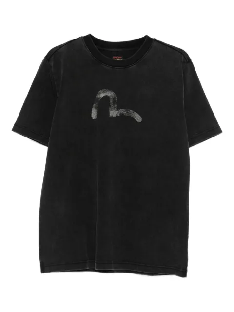 EVISU t-shirt à détail de logo