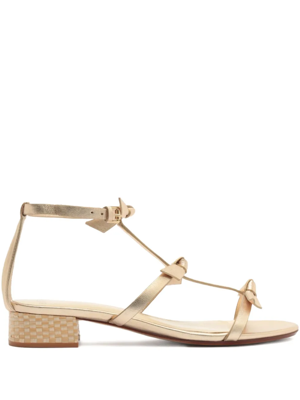 Alexandre Birman Sandali Slim Lolita 30mm - Oro