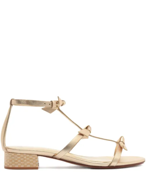 Alexandre Birman 30mm Slim Lolita raffia-detail sandals