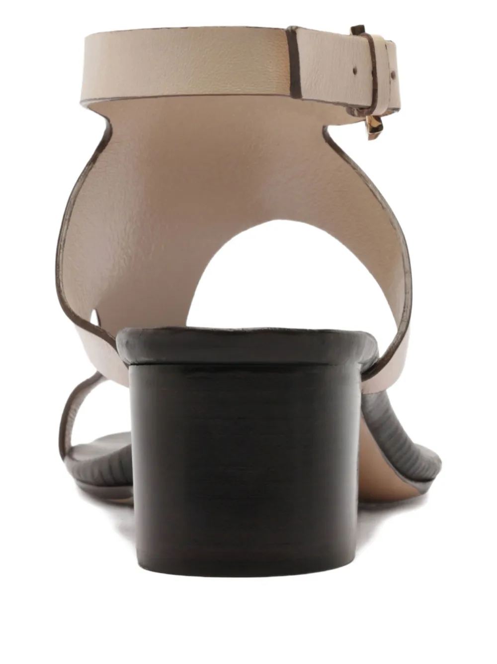 Alexandre Birman 45 mm Eliah sandalen met blokhak Beige