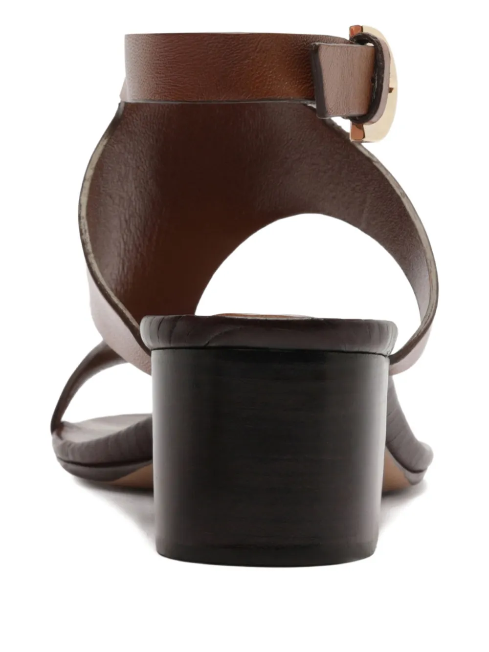 Alexandre Birman 45 mm Eliah leren sandalen Bruin