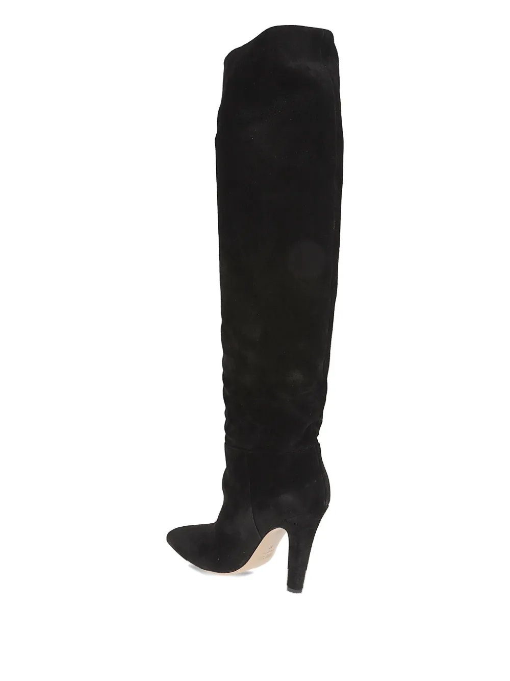 Paris Texas 100mm leather boots Zwart