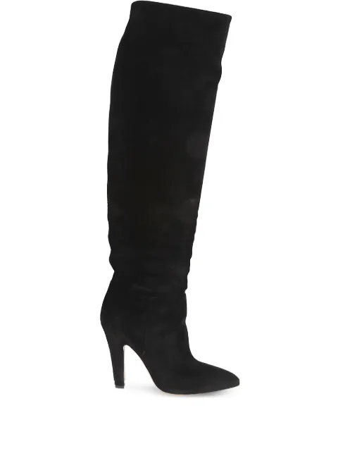Paris Texas 100mm leather boots