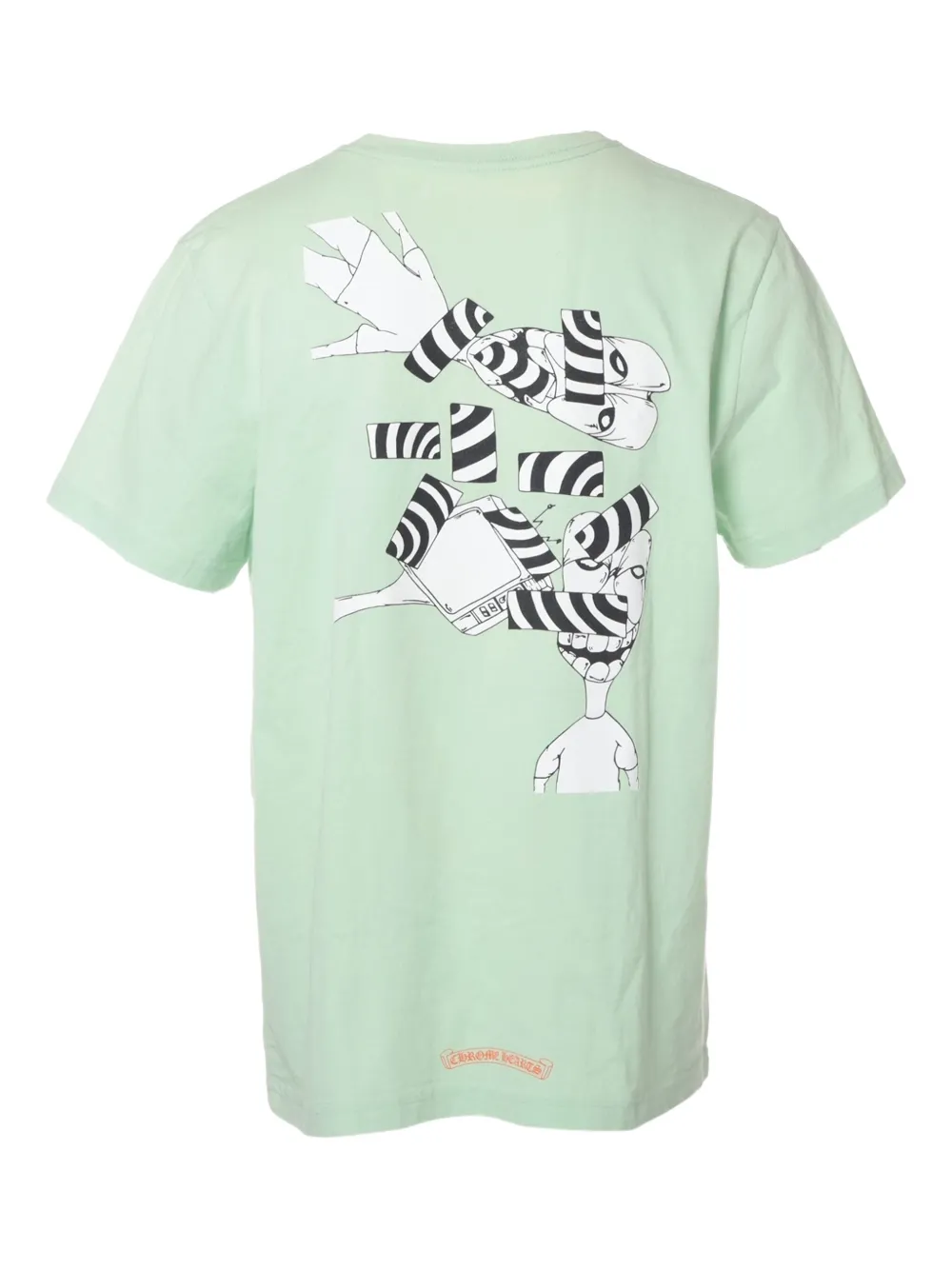 Pre-owned Chrome Hearts 2000-2020 Logo-print T-shirt In Green