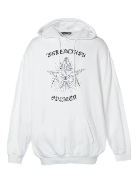 Balenciaga Pre-Owned 2020 logo-print hoodie