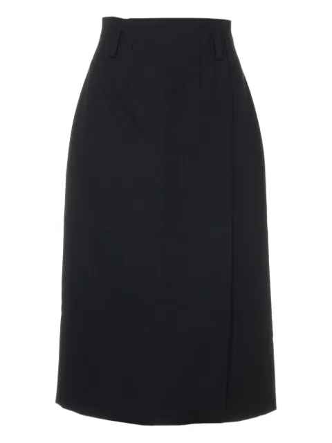 Prada Pre-Owned 2024 wool maxi skirt