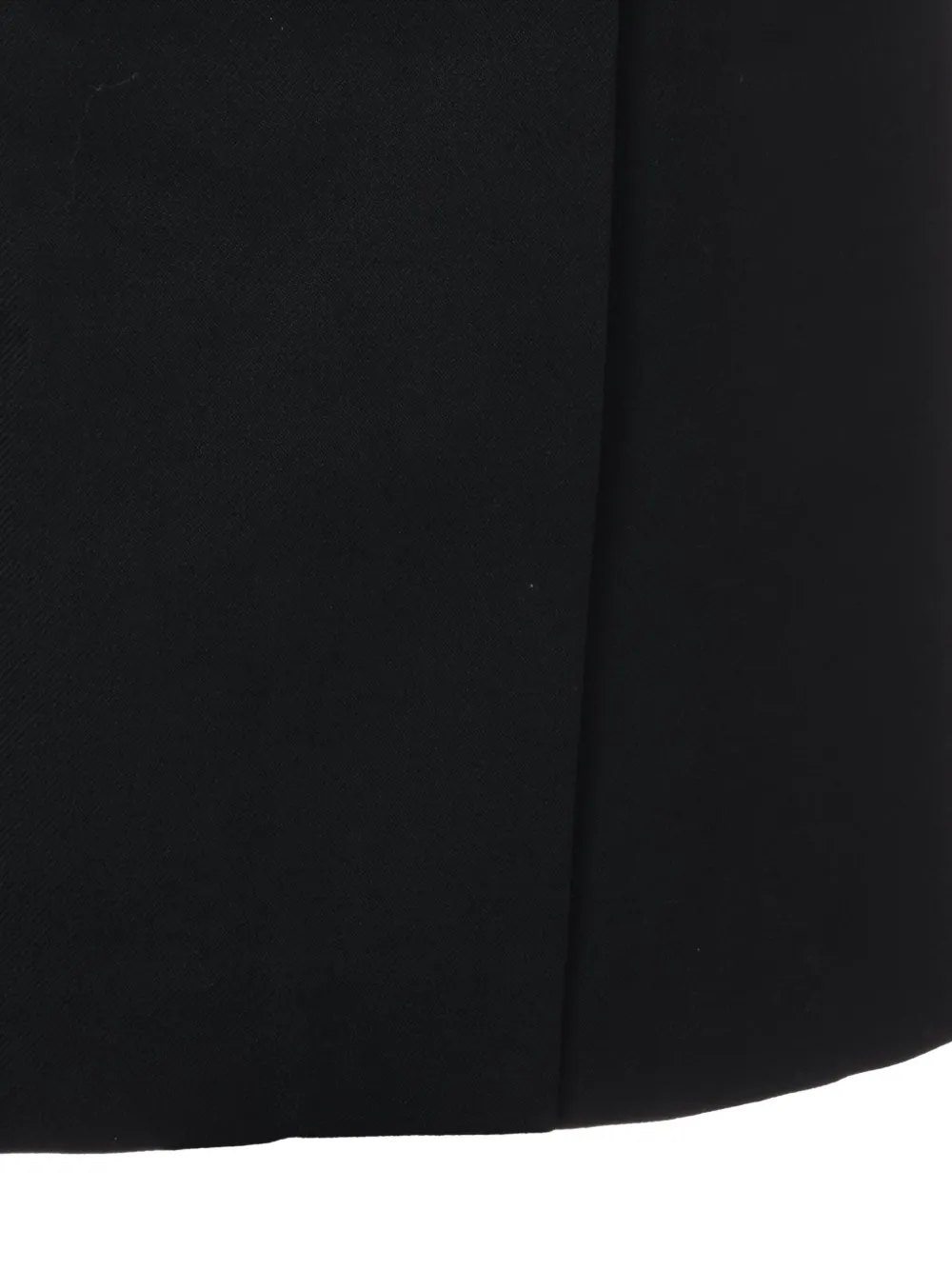 Pre-owned Prada 2024 Wool Maxi Skirt In Black