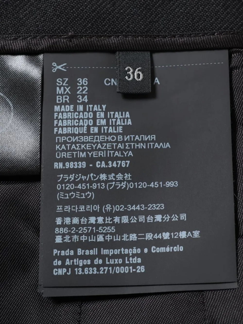 Pre-owned Prada 2024 Wool Maxi Skirt In Black