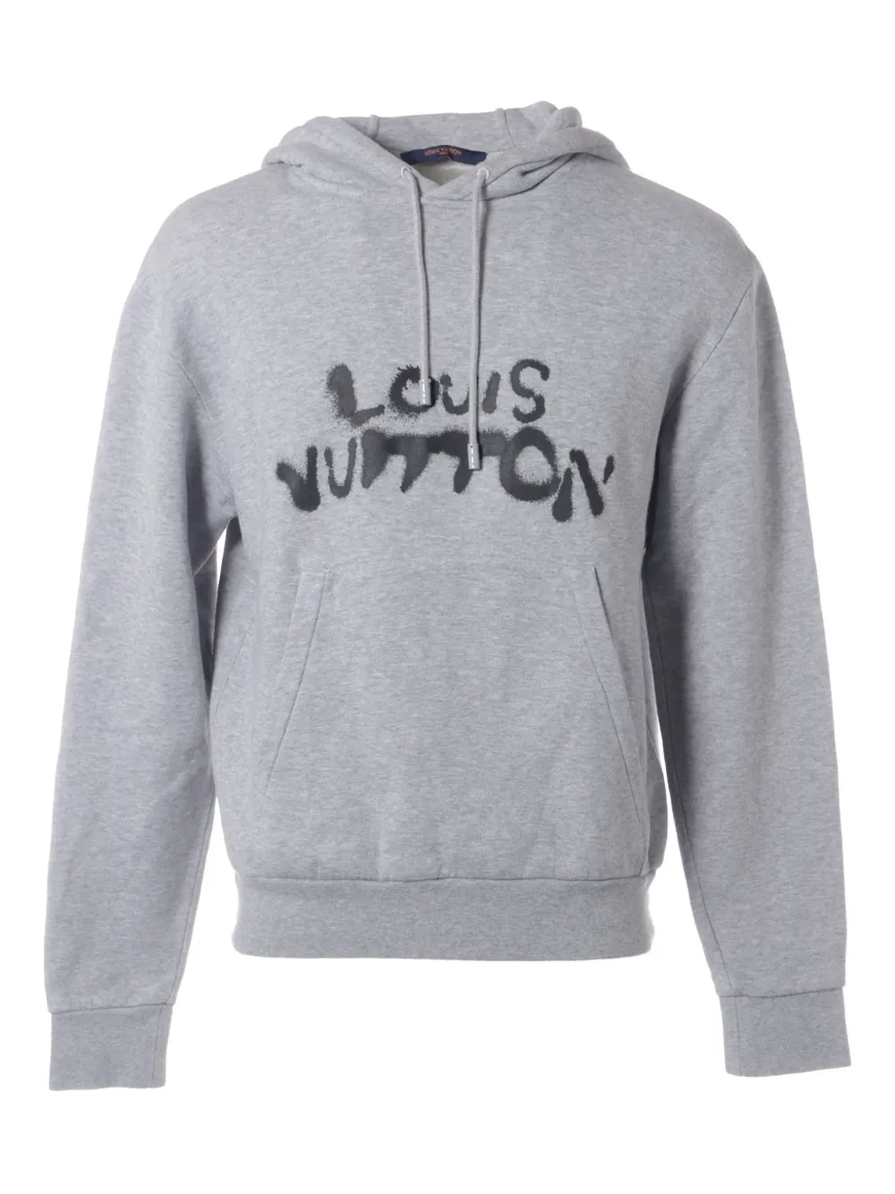 Louis Vuitton Pre-Owned 2021 logo-print hoodie - Grigio