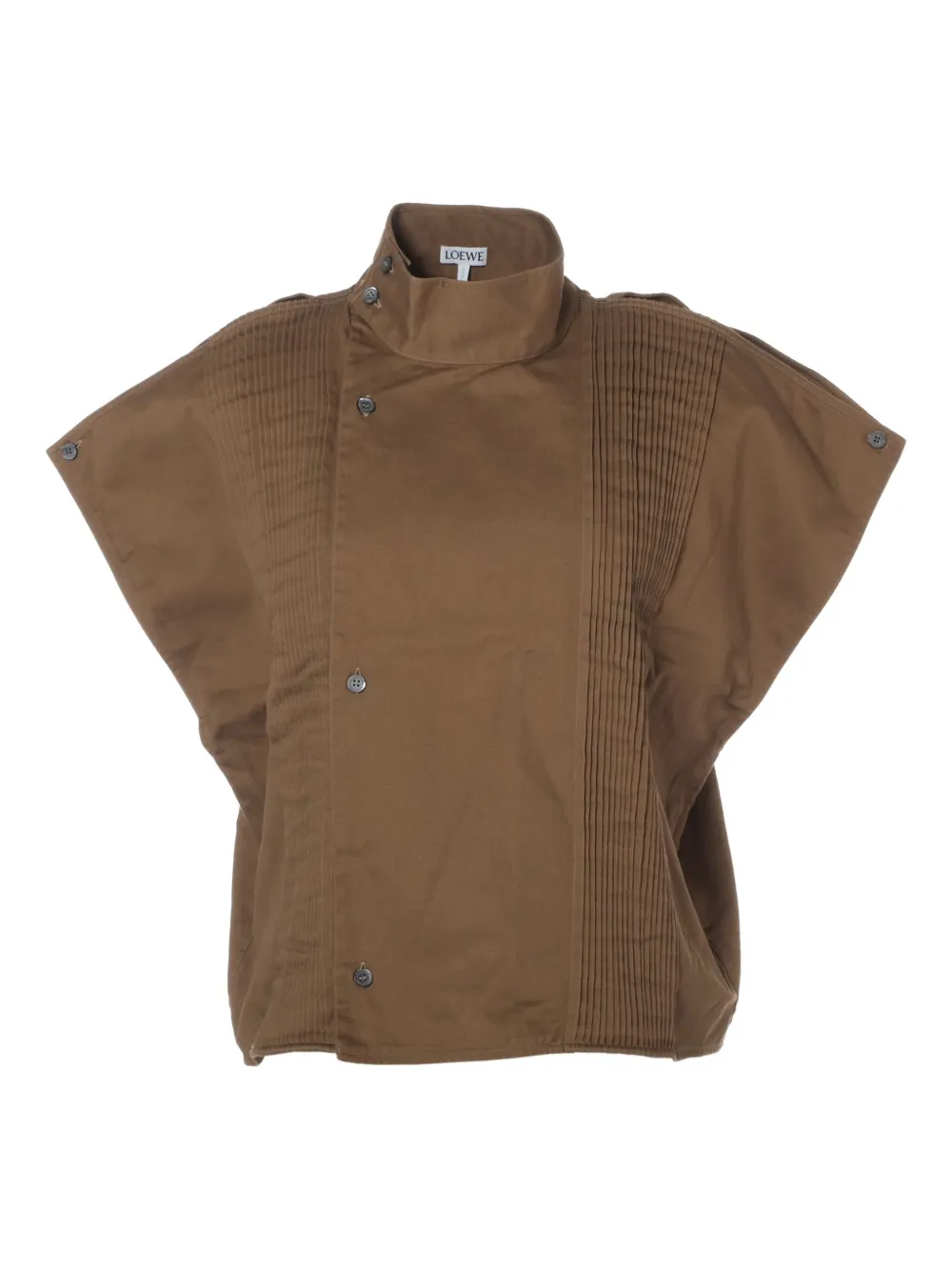 Loewe Pre-Owned 2000-2020 short-sleeve blouse | Brown | Image 1