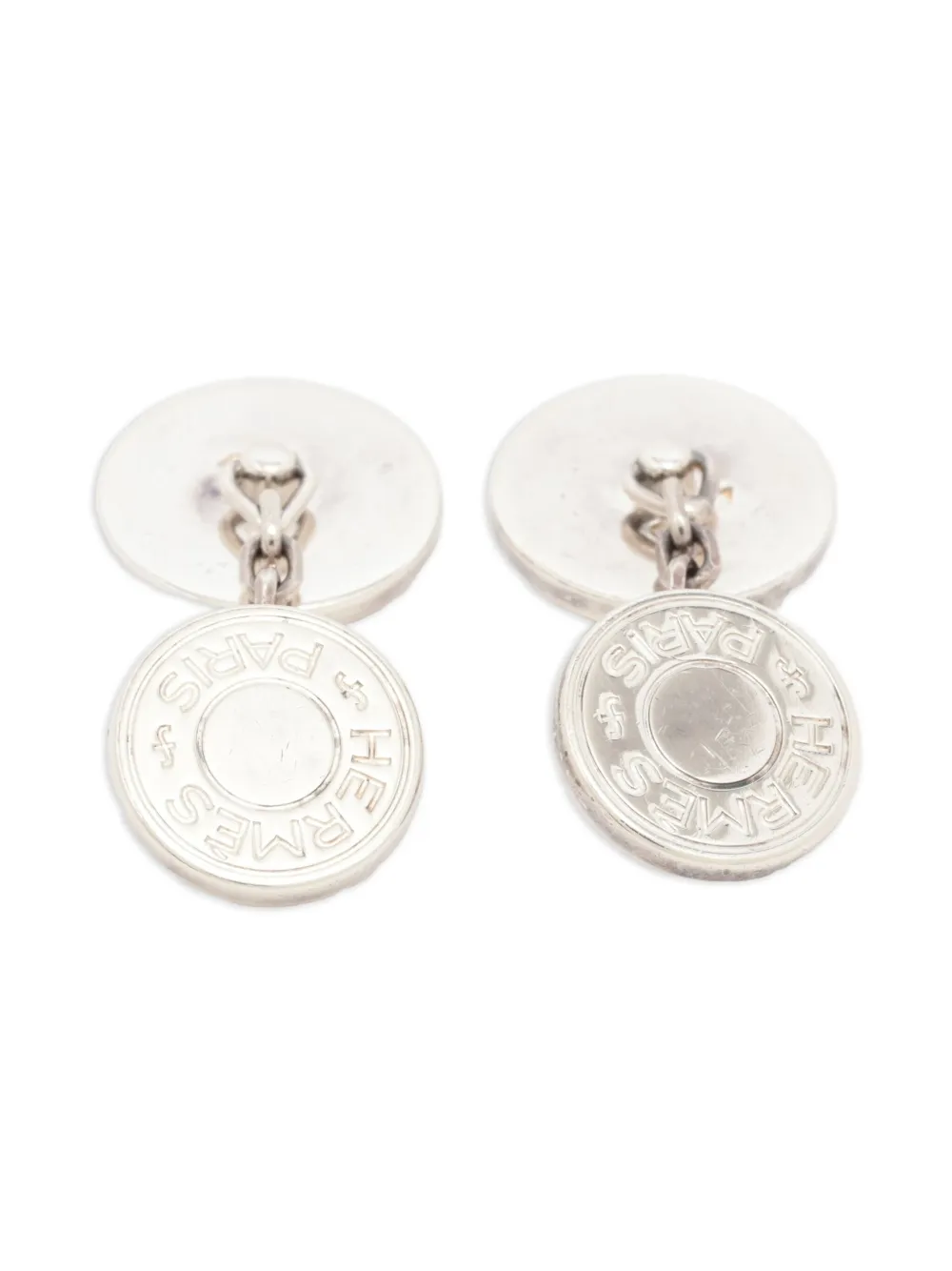 Hermès Pre-Owned puños Sellier con logo grabado 2000-2020 | Image 2