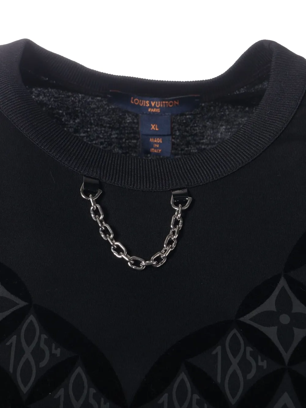 Pre-owned Louis Vuitton 2021 Monogram-print T-shirt In Black