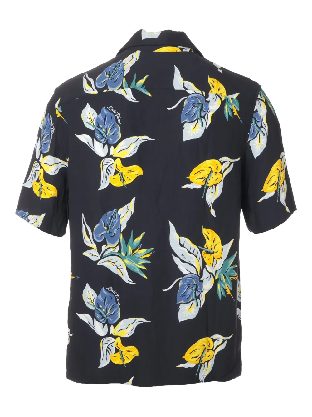 Louis Vuitton Pre-Owned 2010-2020 Aloha floral-pattern short-sleeve shirt | Men | Image 2