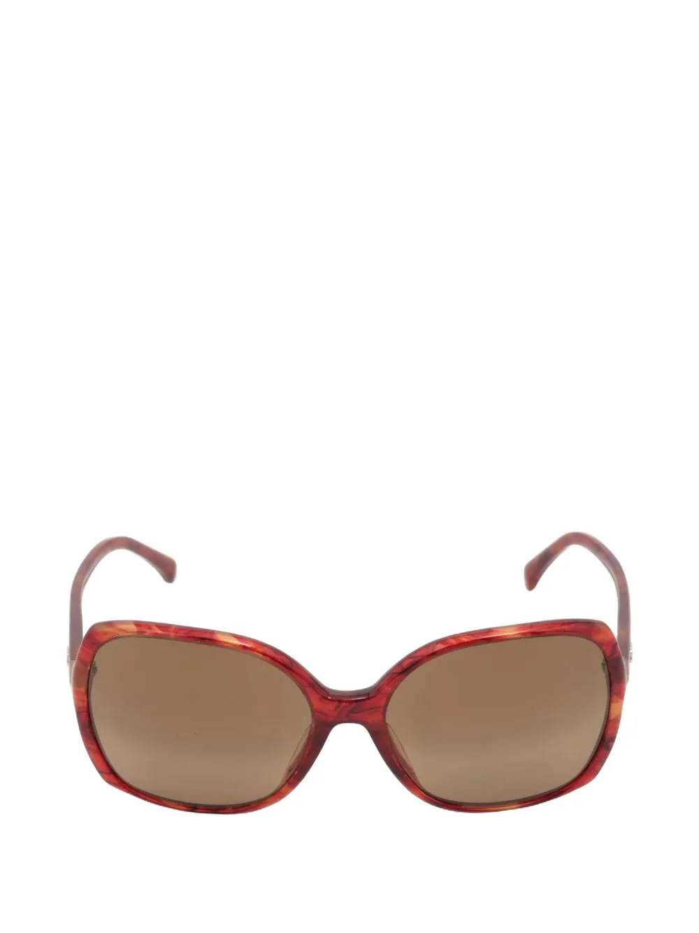 CHANEL Pre-Owned 2000s CC sunglasses - Rosso