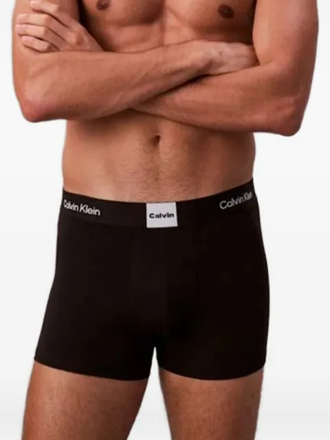 Calvin Klein logo-waistband boxers