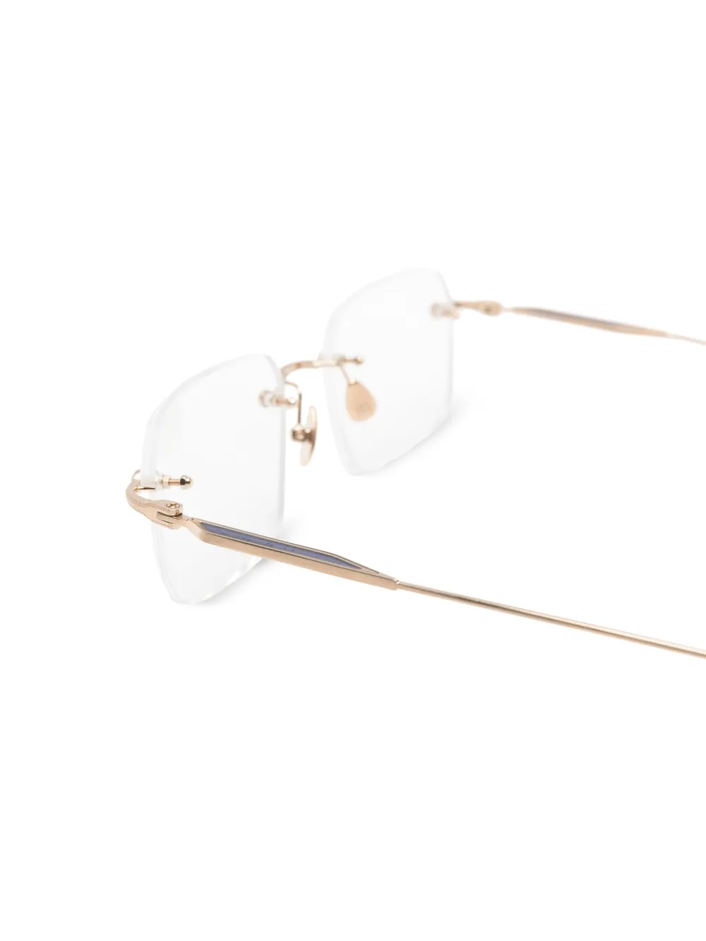 Matsuda Rimless Rectangle Glasses In Multi