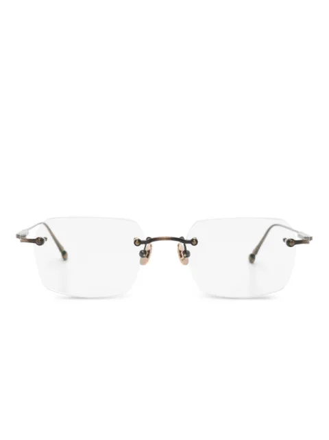 Matsuda rimless glasses