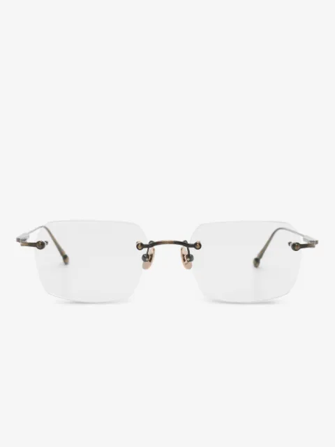 Matsuda rimless glasses