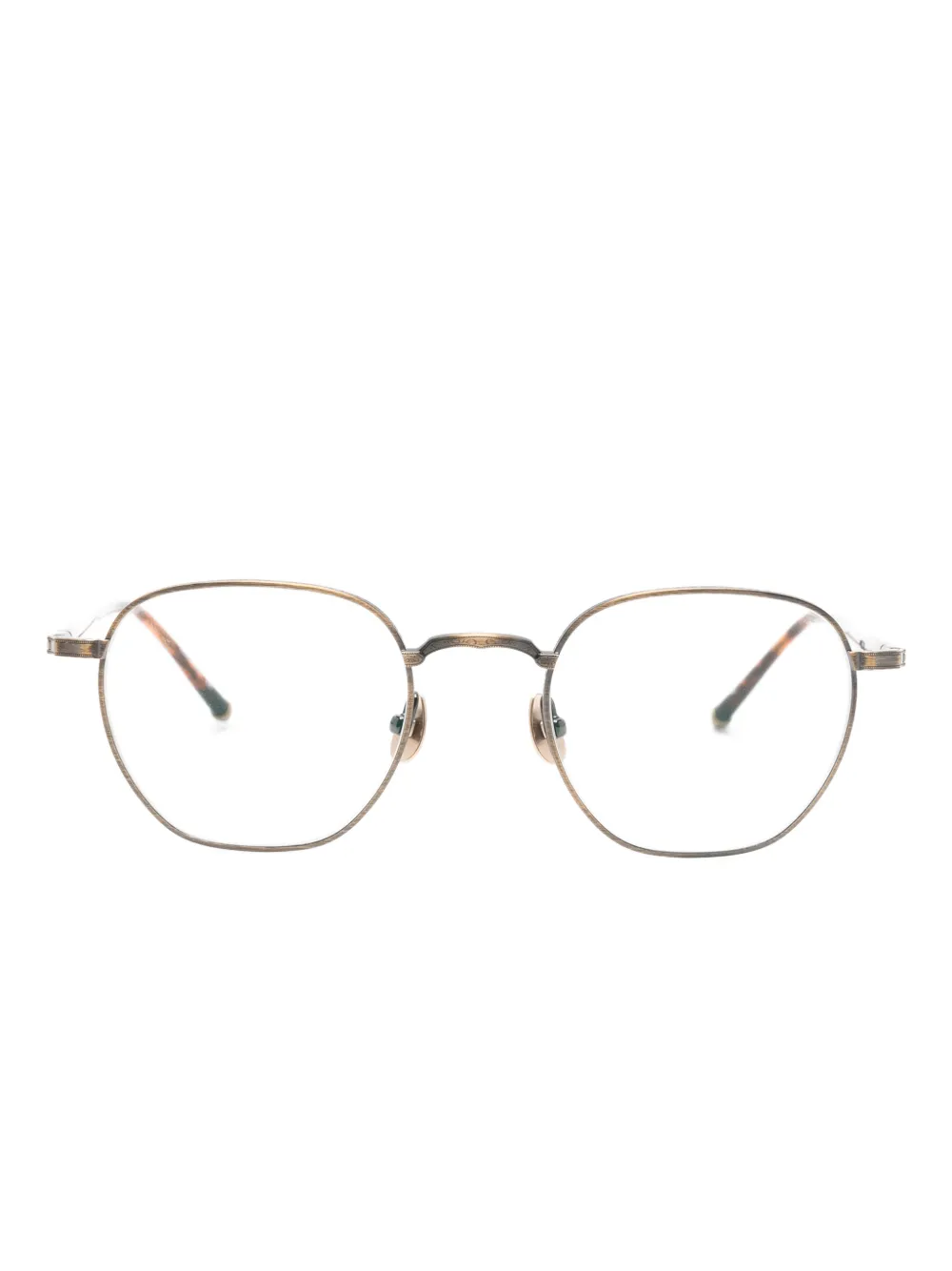 Matsuda M3161 round-frame glasses | 金色 | Image 1