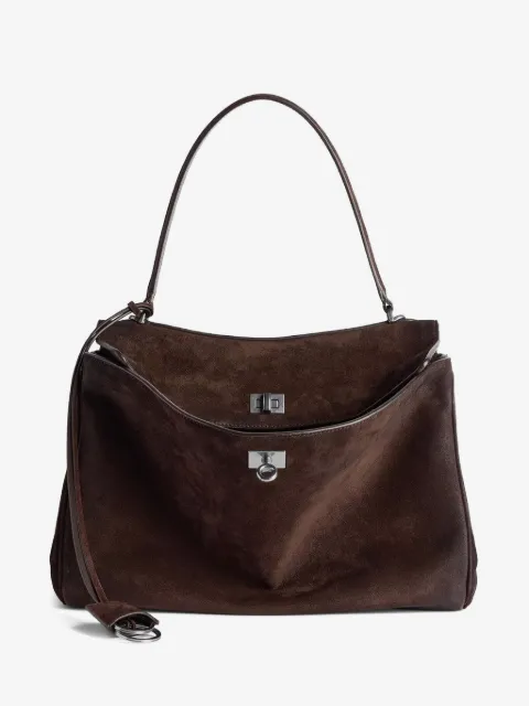 Rodeo handbag medium in light espresso