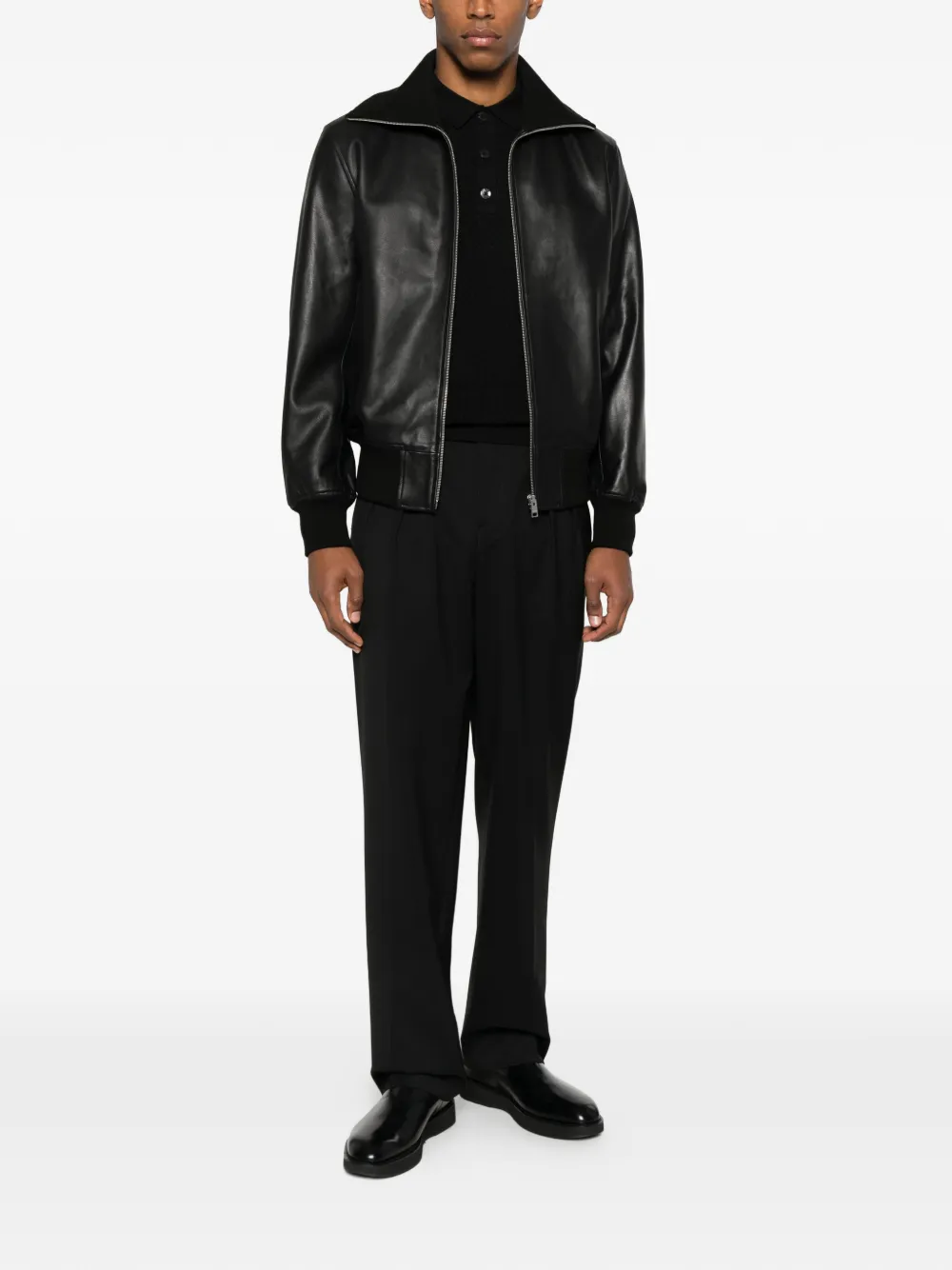 DIKTAT Button textured knitwear - Zwart