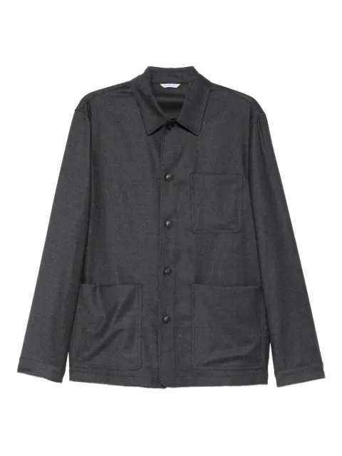 Manuel Ritz patch-pocket shirt jacket