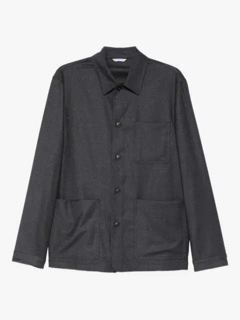 Manuel Ritz patch-pocket shirt jacket