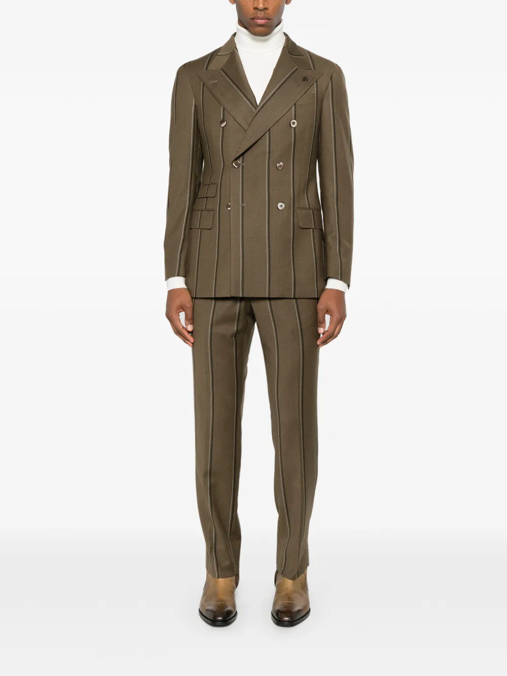 DIKTAT roll-neck sweater - Wit